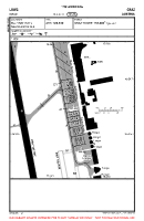 LOWG Graz VFR APRON DIAGRAM Chart
