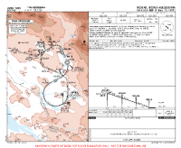 LQMO Mostar RNP A RWY 15 (VPT) (TRIAL) Chart