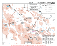 LQSA Sarajevo BOSNA,GACMO,PODOB,VEBAR&VRANA 1P RNAV ARRS (TRIAL) Chart
