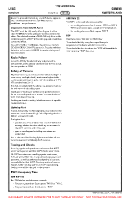 LSGG Geneva VFR GENERAL AERODROME INFORMATION (CONT'D) Chart