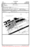 LSZG Grenchen VFR APRON CHART Chart