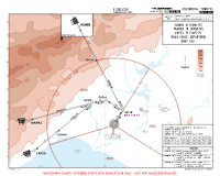 LTDB Cukurova International KEMER, MANAZ & YAPZU 1R RNAV DEPS Chart