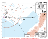 LTDB Cukurova International EKHAS & TUNLA 1P, MILBA 1Q RNAV DEPS Chart