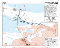 LTFM Istanbul RATVU & VICEN 1L RNAV DEPS Chart