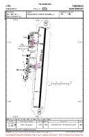 LYPG Podgorica VFR AERODROME CHART Chart