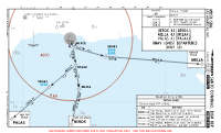 MDSD Las Americas International BEROX, MELLA & PALAS 4J RNAV DEPS Chart