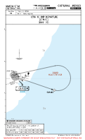 MMCM Chetumal International CTM 1C RNP DEP Chart