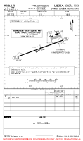MRLB Daniel Oduber Quiros International AIRPORT, AIRPORT INFO, TAKE-OFF MNMS (TEMP) Chart