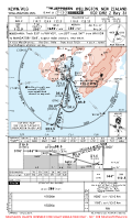 NZWN Wellington International VOR DME Z RWY 34 (YELLOW) Chart