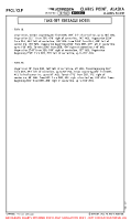 PFCL Clarks Point TAKE-OFF OBSTACLE NOTES Chart