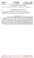 PFKO Kotlik COLD TEMPERATURE TABLE Chart