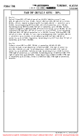 POKA Tununak TAKE-OFF OBSTACLE NOTES - DEPS Chart