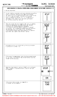 RCTP Taiwan Taoyuan International ADVANCED VISUAL DOCKING GUIDANCE SYSTEM (CONTD 1) Chart