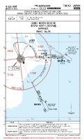 RJAA Narita International BINKS NORTH, BOSPA NORTH ARRS (TEMP) Chart