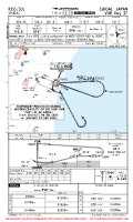 RJSS Sendai VOR RWY 27 (TEMP) Chart