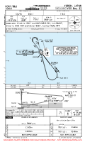 RORY Yoron VOR RWY 32 (TEMP) Chart