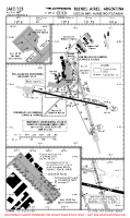 SAEZ Ezeiza Intl/Ministro Pistarini AIRPORT, PARKING SPOTS (TEMP) Chart