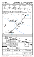 SAOC Area De Material HI-ILS RWY 05 Chart