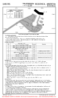 SARE Resistencia PARKING POSITIONS AND COORDS Chart