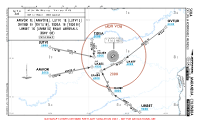SKUA Cr. Luis A. Rodriguez Meneses AMVOR, LUTVI, OVTUD & TIDSA 1E, UMBET 1G RNAV ARRS Chart
