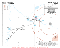 UAII Shymkent ARSUL, MIKNO & TONLA 1M RNAV ARRS Chart