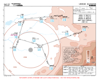 UAII Shymkent ADESA, BARAR & KOLAM 1V RNAV ARRS Chart