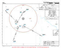 UAIK Bozhban ESKIZ, PAVEL, RAZBI & TONLA 1C RNAV ARRS Chart