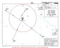 UAIK Bozhban ESKIZ, PAVEL, RAZBI & TONLA 1B RNAV DEPS Chart