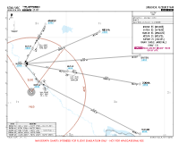 UZNU Urgench International DIKNA, EVTEV, MAKIX, NESVA & VASIM 2S RNAV ARRS Chart