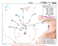 UZSK Karshi International AKMAZ,ARBEB,NIBTI,TOLIB,TUDLI & VADNA 1W RNAV ARRS Chart