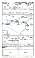 UZSS Samarkand International VOR DME RWY 27 Chart