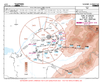 UZTP Vostochny International ELMAL & TISIB 2A RNAV DEPS Chart