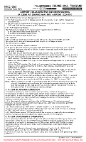 VTCC Chiang Mai International AIRPORT BRIEFING (A-CDM PROCEDURES CONTD 1) Chart