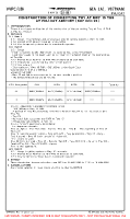 VVPC Phu Cat CONSTRUCTION WORKS B (TEMP) Chart