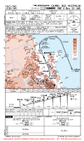 YBCS Cairns International RNP U RWY 33 (AR) Chart
