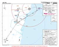 YBNA Ballina/Byron Gateway UPSEL 1A RNAV ARR Chart